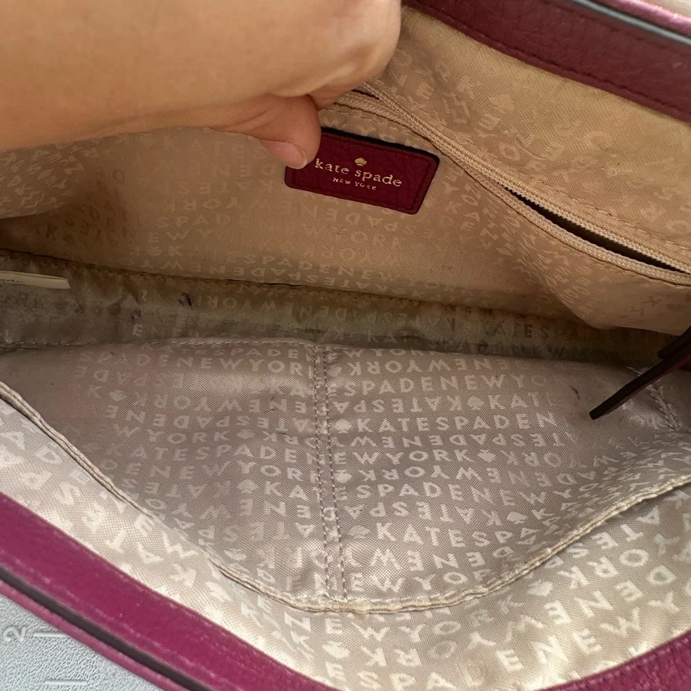 KS Cynthia Town Road Leather Flap Crossbody - Picture 4 of 6